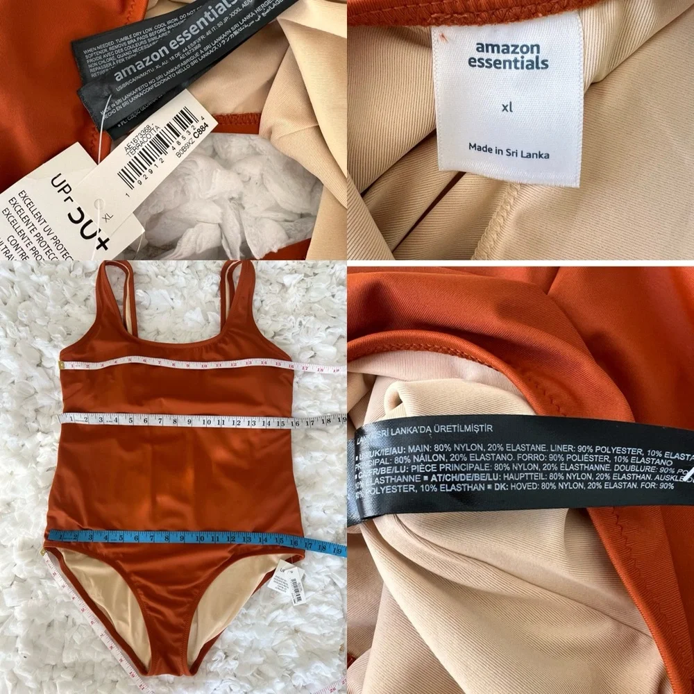 NWT Women's One-Piece‎ Coverage Swimsuit SIZE XL